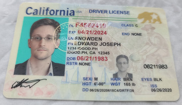 Premium California Fake IDs with Holograms & UV Security