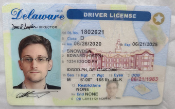 Premium Delaware Fake IDs with Holograms & UV Security
