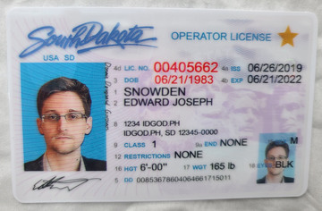 Premium South Dakota Fake IDs with Holograms & UV Security